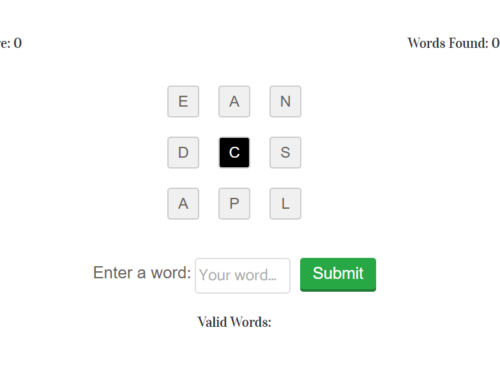 Nonagram Word Game 4