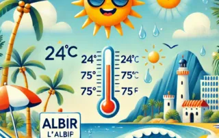Climate Albir Spain
