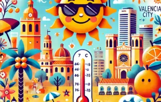 Climate Valencia City, Spain