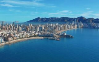 benidorm landscape