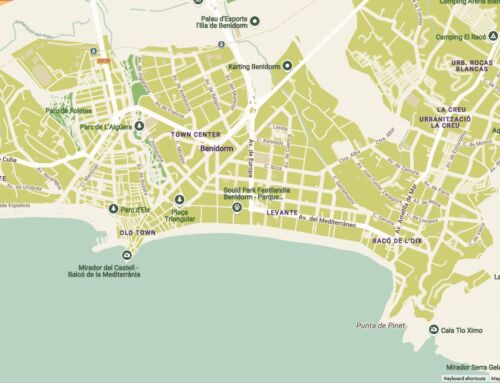 Benidorm Maps