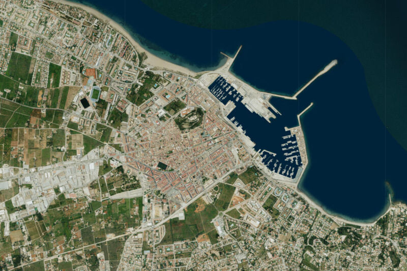MAPS OF DENIA, SPAIN