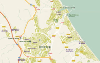 gandia map