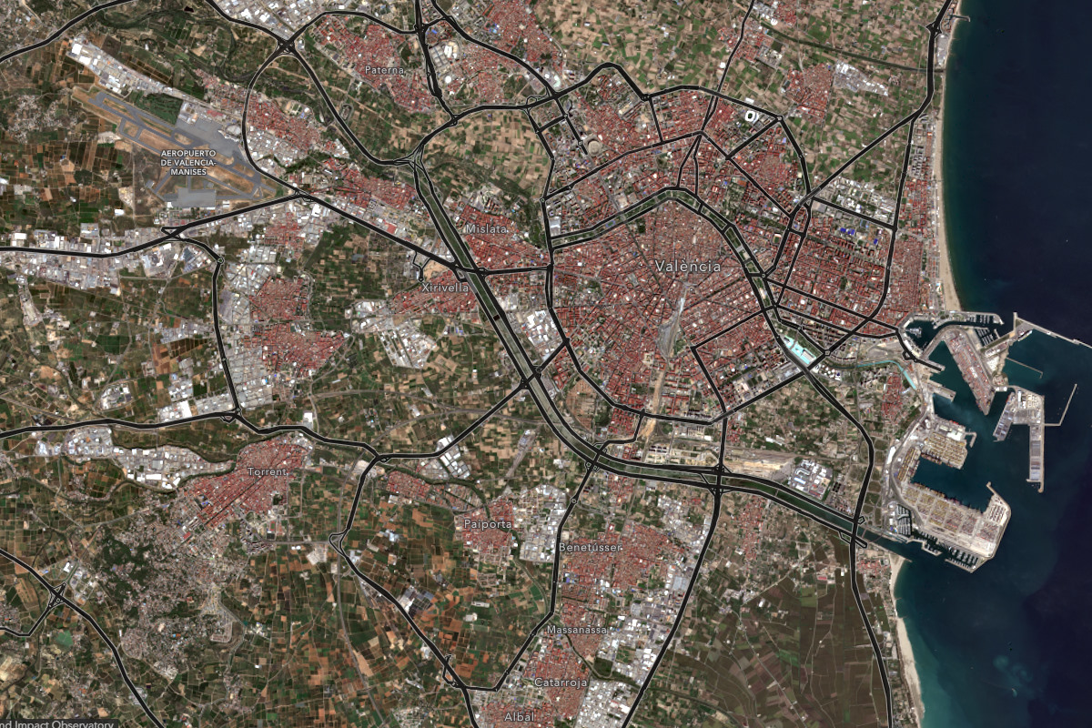 valencia city spain satellite map Morbi vitae purus dictum, ultrices tellus in, gravida lectus.