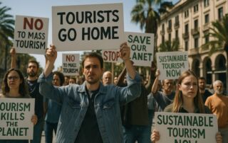 spain tourism protests june